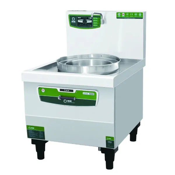 380V Green Induction Cooker with Digital Timer & Overheat Protection