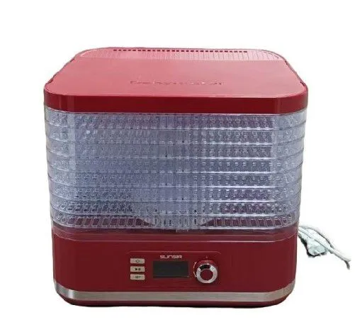 Versatile Home Food Dehydrator With Overheat Protection Feature