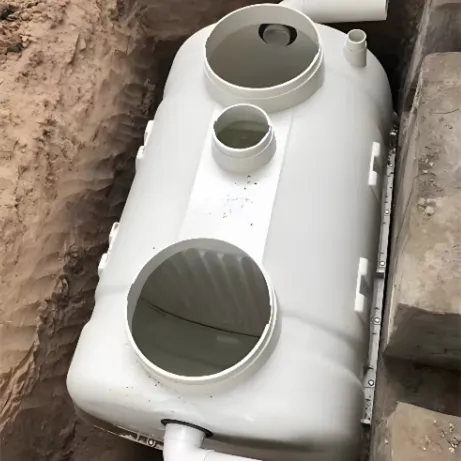 600-2500L Molded Fiberglass Household Wastewater Treatment Septic Tank photo-4
