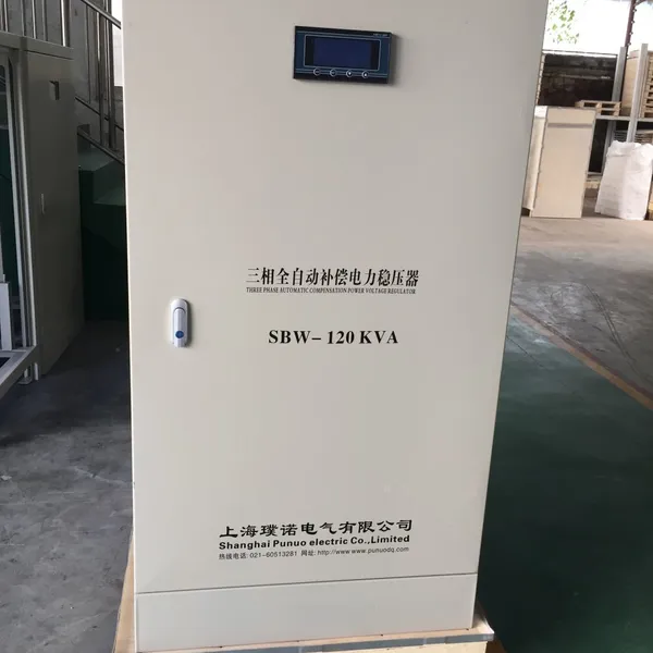 Three-phase Voltage Regulator SBW-S-60KVA - Shanghai Puno