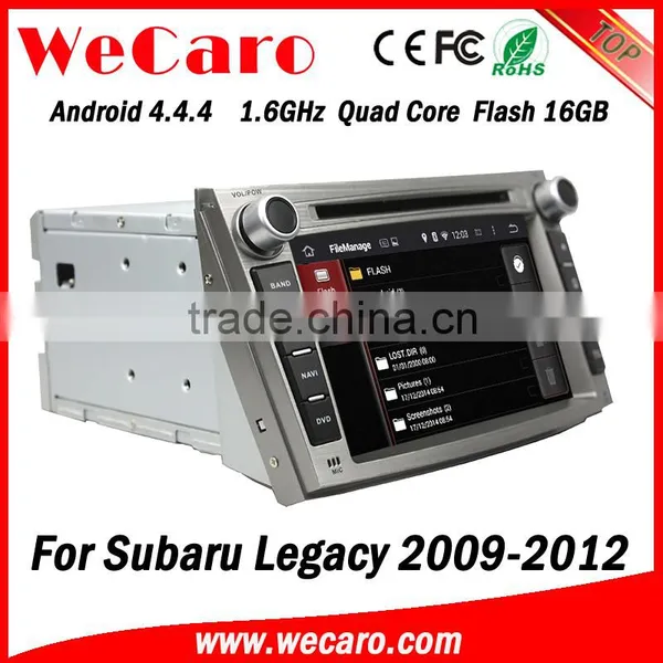 Wecaro Android 4.4.4 WC-SU7069 Wifi 3g Touch Screen Car Dvd Player Oem for Subaru Legacy Gps System 2009 2010 2011 2012 photo-6