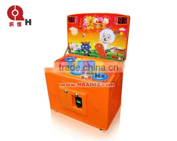 Happy Sheep Series Whac A Mole Game Machine Orange (Plastic) QHPGM-04