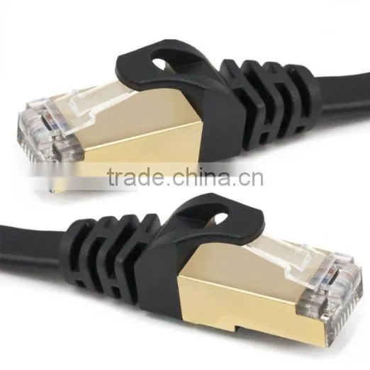 Flat Cat7 SSTP Lan Cable With High Quality photo-3