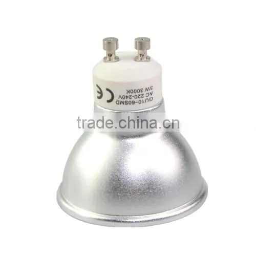 6W GU10 Led Spotlight 60Leds 220V 230V 240V Bombillas Led Light SMD 2835 Spot Light Better Than 5730 Style Led Corn Lamp photo-5
