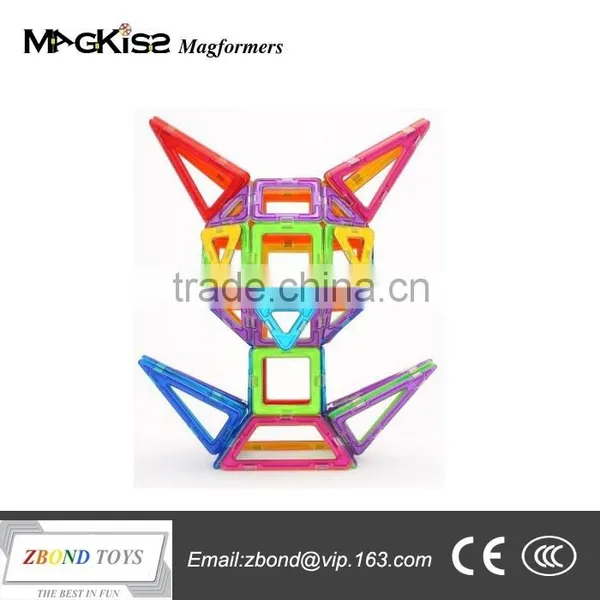Kids Toys Educational Magformers For Children DIY Car Model Building Assembling Blocks photo-2