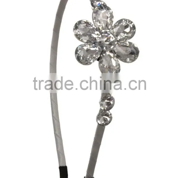 Faux Gemstone Flower Hairband/Heanband photo-3
