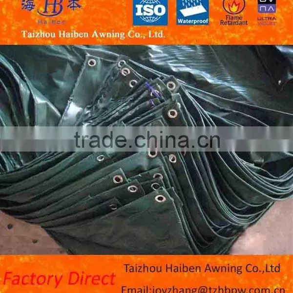 High Quality PVC Truck Tarp With Metal Eyelets photo-2