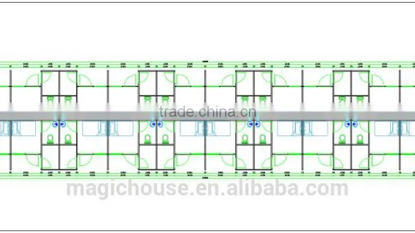 Real Estate Portable Mobile House in India/continue House/simpla Domitory Plan photo-5