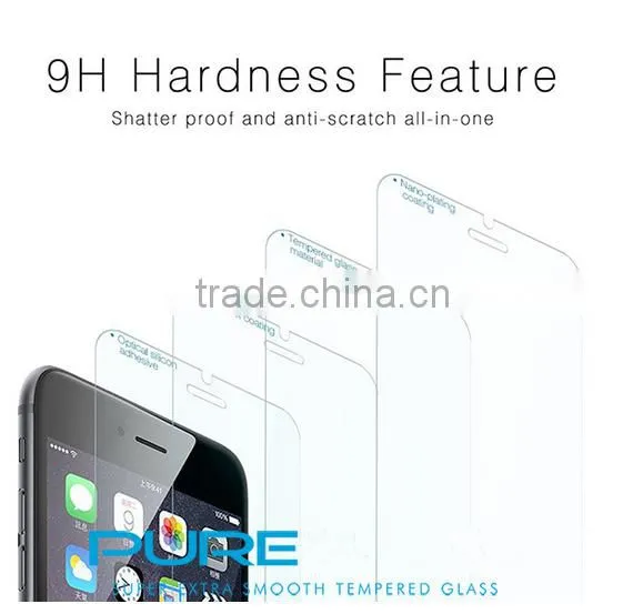 Anti Scratch 9h Tempered Glass For IPhone 6, 3D Titanium Alloy Tempered Glass Screen Protector photo-4