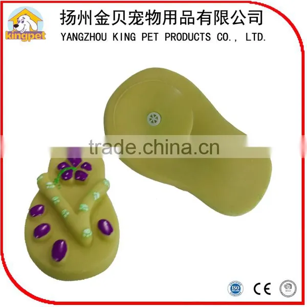 Pet Chew Accessories Rubber Squeaky Dog Shoe Toy photo-2