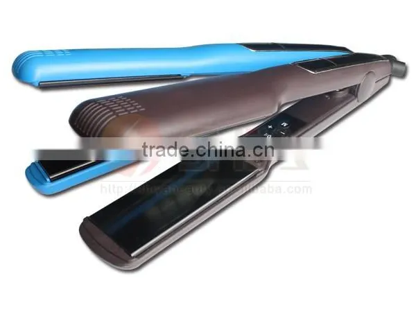MCH Slim Lcd Display Solar Titanium Flat Iron 450 Degrees Straightening Irons Styling Tools Professional Hair Straightener Quality Choice photo-3
