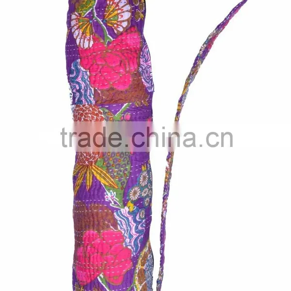2016 Hot Selling Quilted and Kantha Yoga Mat Cover