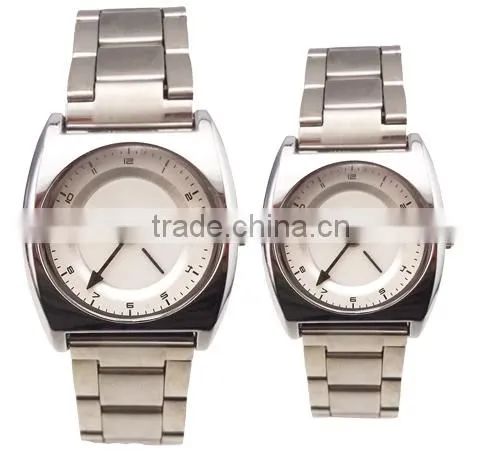 Cheap Promotional Pair Couple Watches China Supplier Metal Alloy Pair Wrist Watches Men and Women Made in China Gift Watches New photo-3