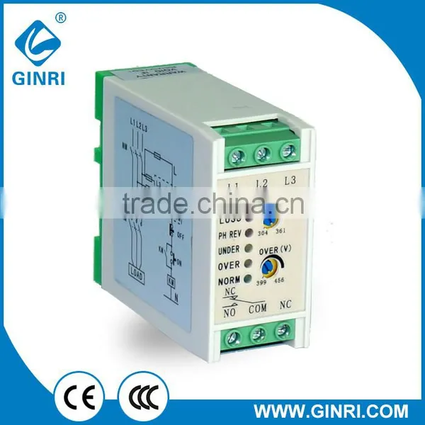 JVR-380W Adjustable Overvoltage/Undervoltage/Phase Failure /Sequence Relay photo-2