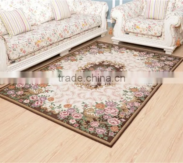Luxury Woven Axminster Carpet_Qinyi photo-3