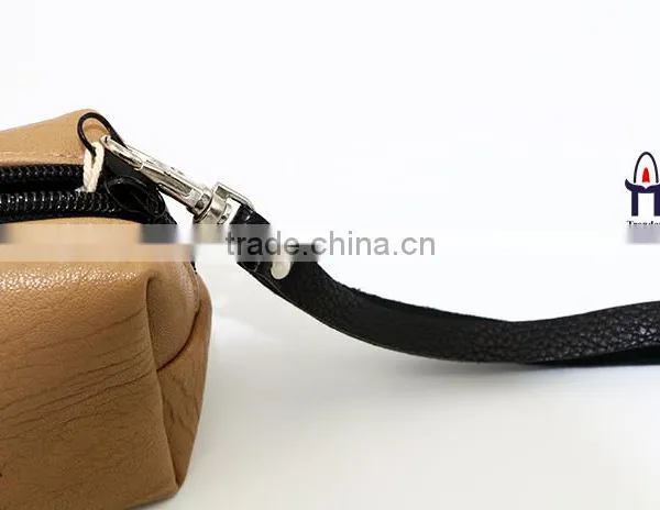 China Supplier PU Leather Purse Clutch Bag Handle Leather Bag photo-3