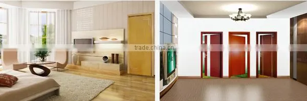 High Quality Popular Design CONCH PVC FOAM DOOR photo-4