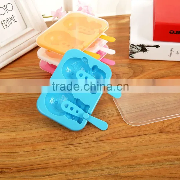 Personalized Colorful Dishwasher Safe High Quality 2-in-1 Plastic Ice Cream Marker With Handle photo-6