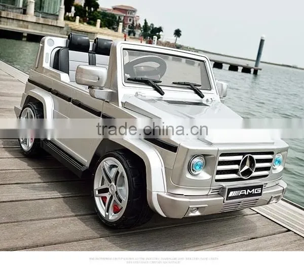 Licenced Twin Seats Ride On Car Mercedes Benz G55 With Music photo-4
