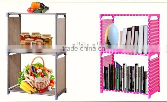 Fashion Style New Design Furniture Wooden Library Bookshelf photo-3