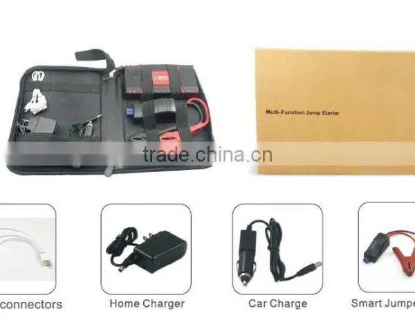 2016 Carku 12000mAh Car Jump Starter With Flashing Light ,USB Chargers photo-2