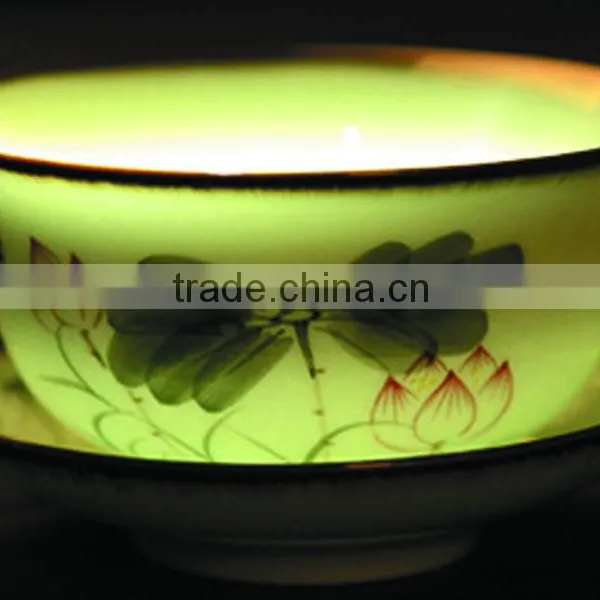 Hand Printing China Bone Teaset Ceramic Gaiwan 120ml Gongfu Teaware Gai Wan photo-4