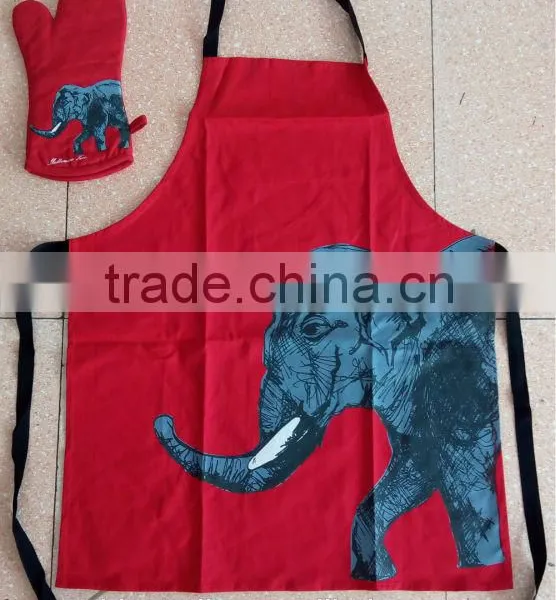 Printed Kitchen Apron Sets-20 photo-2