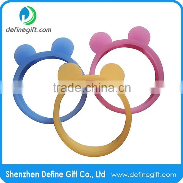 Cartoon Mobile Ring Frame Wristband Case Silicone Universal Bumper photo-4