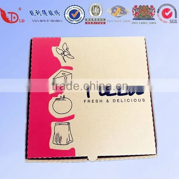 Customized Kraft Paper Food Packing Box for Pizza photo-3