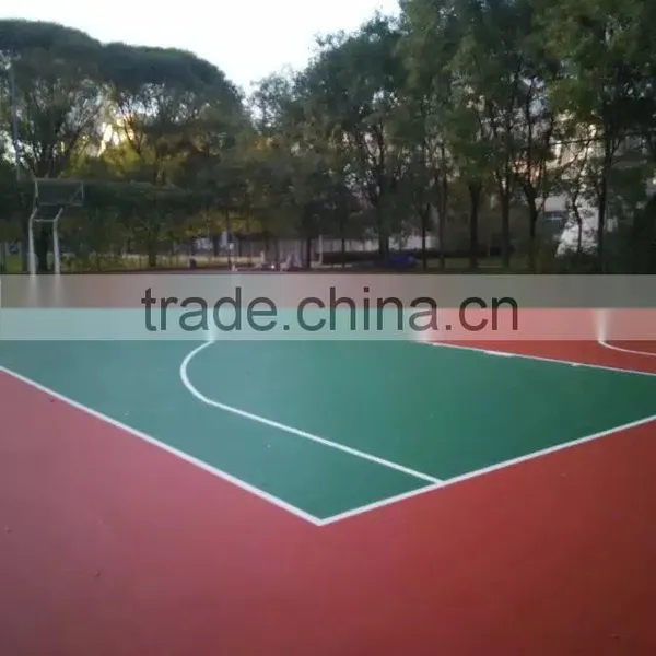 ITF Certified Silicone PU Court Surface for Stadium Volleyball/Basketball/Tennis/Badminton Court photo-6