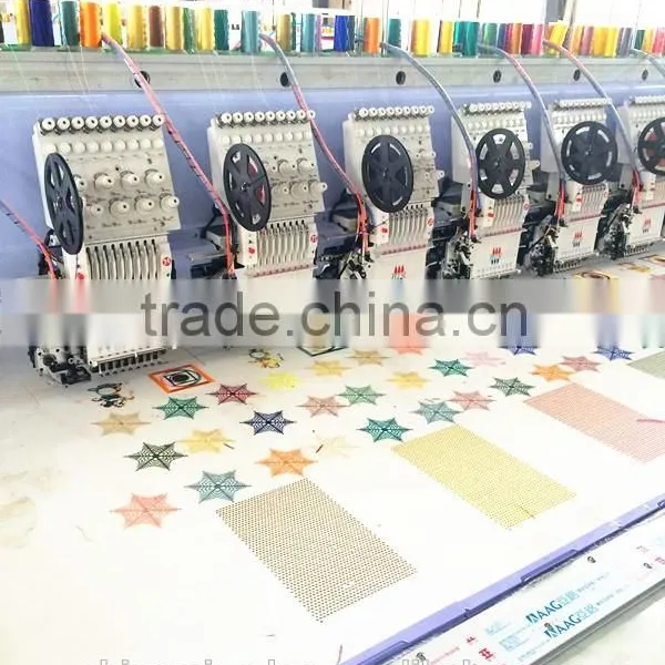 Yuemei 24 Heads Single Sequin Embroidery Machine photo-4