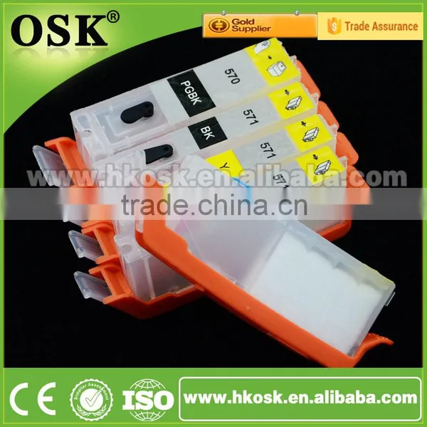 MG7750 MG7753 Edible Bulk Ink Cartridge for Canon PGI 570 571 Edible Reset Ink Cartridge photo-2