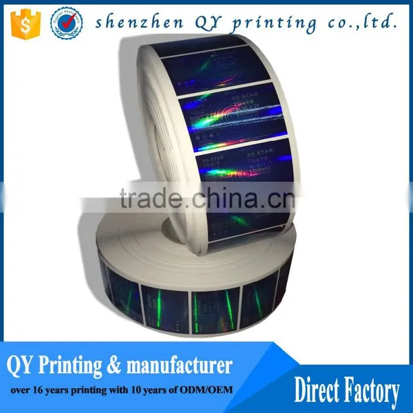 High Quality Permanent Plastic Printing Glossy Customized Waterproof Sticker photo-6