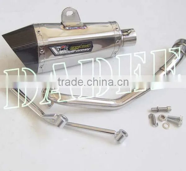 Racing Motorbike/Superbike Oblique Hexagonal Stainless Steel Muffler