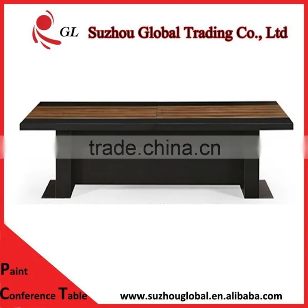 training table wood boardroom conference table meeting table
