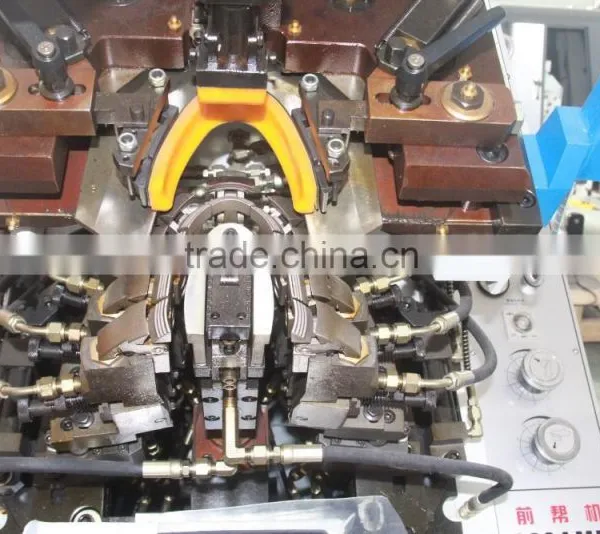 High Speed Full-automatic Nine-claw Oil Pressure Toe Lasing Machine photo-5