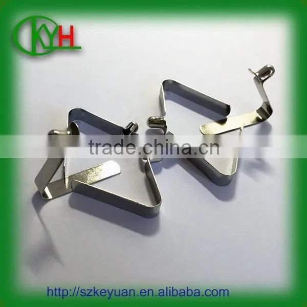Various Spring Clip Types Stainless Steel Spring Clip Button photo-3