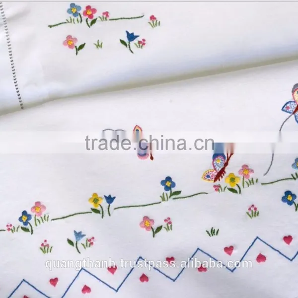 Hand Embroidered Baby Bedding Set No.1,embroidery Children Bedding Set photo-3