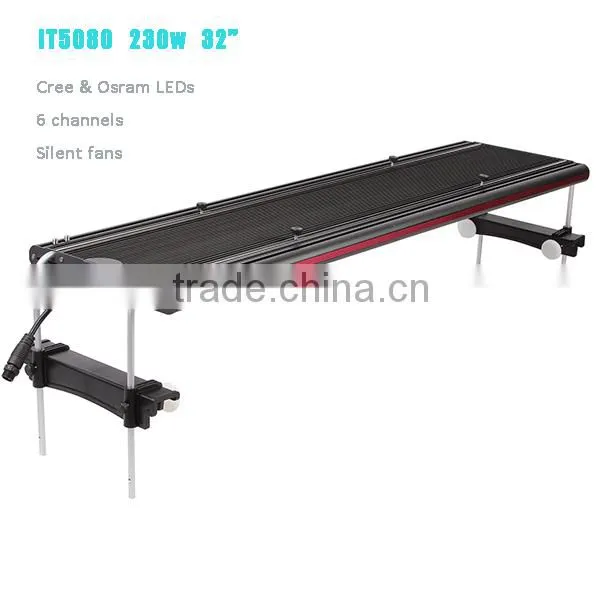Fish Tank 2016 EVERGROW New Model IT5080 6 Channels Intelligent Coral Reef 32 Inch Led Aquarium Light photo-3