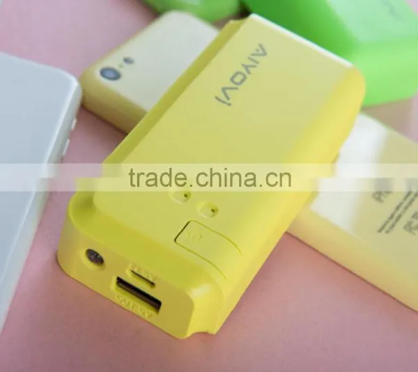 2016 Colourful Slim Power Bank Charger 5000mah / Mobile Power Bank photo-2