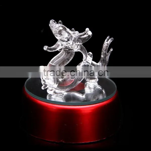 2016 Custom Design Dargon Figurine Make Glass Figurines photo-2