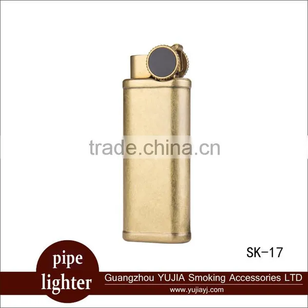 Single Flame Copper Pipe Lighter Cigarette Lighter China Factory