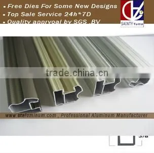 Aluminum Window Channel With Kinds of Surface Colours and Good Price