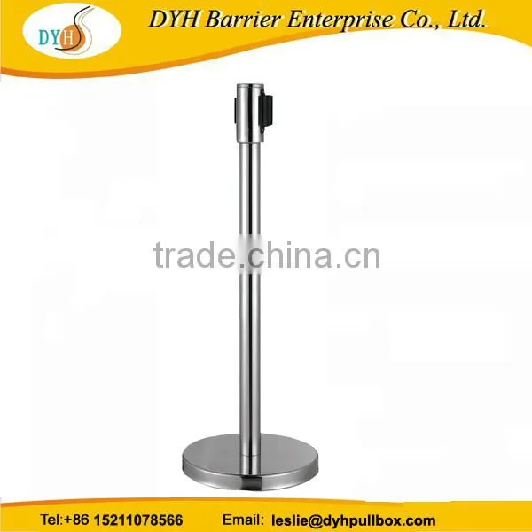 China High Quality Retractable Belt Stanchion Queue Management Pole photo-2
