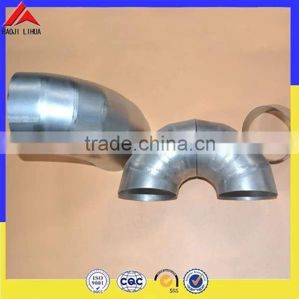 Titanium Pipe Bending and Pipe Fitting With Factory Quotation