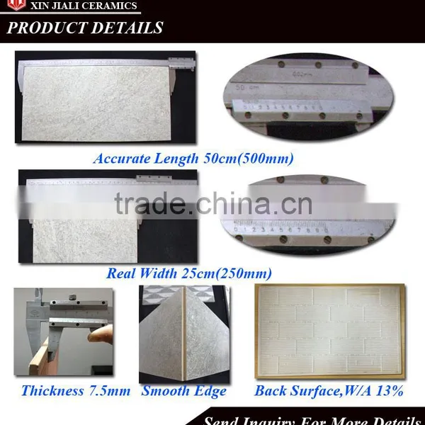 250x400mm WT0046 Latest Design Types of Wall Tiles photo-3