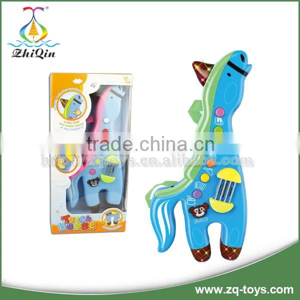 Hot Selling Cartoon Musical All Types of Musical Instrument Horse for Baby