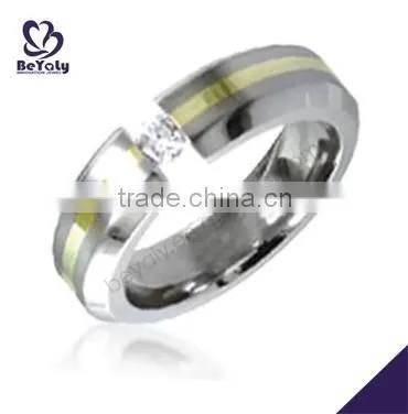 2015 Cheap Price Jewelry 316l Stainless Steel Ruby Ring Man