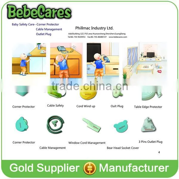 Multifunction Soft Baby Cabinet Safety Lock