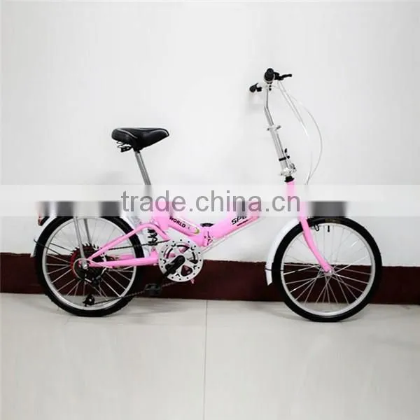 China Titanium Folding Bike Bicycle 16" Mini Folding Bike With the Powerful Brake for You photo-3